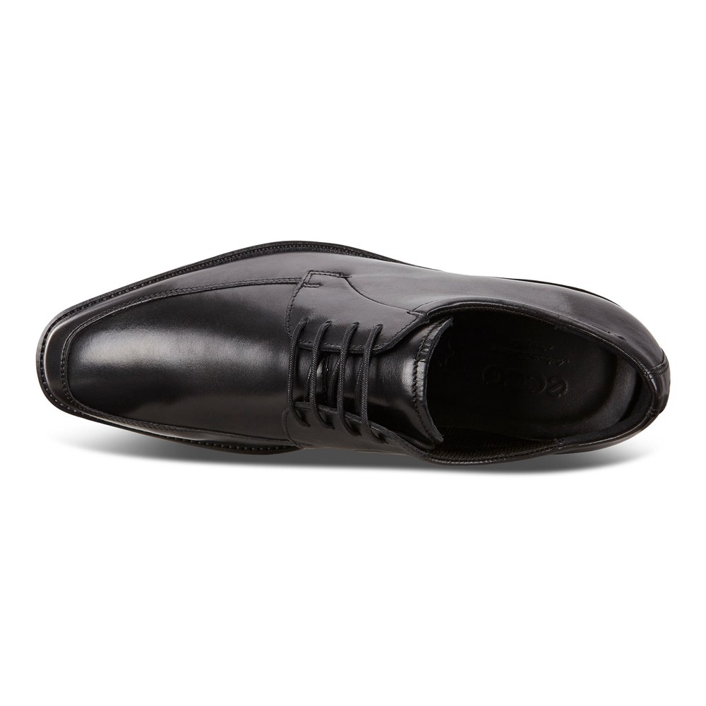 ECCO Mens Dress Shoes Black - Calcan - JWS-205638